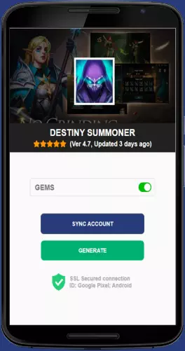 Destiny Summoner APK mod generator