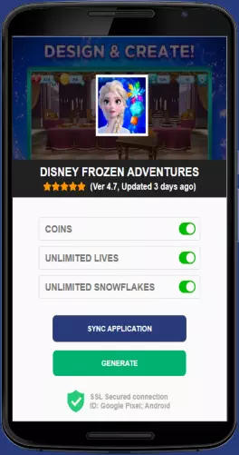 Disney Frozen Adventures APK mod generator