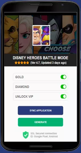 Disney Heroes Battle Mode APK mod generator