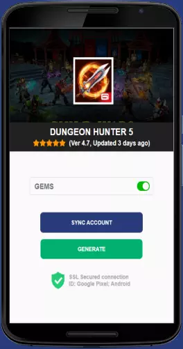 Dungeon Hunter 5 APK mod generator