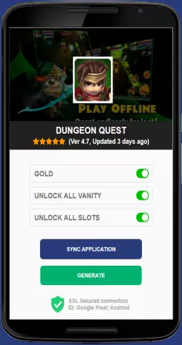 Dungeon Quest APK mod generator