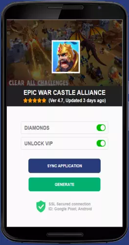 Epic War Castle Alliance APK mod generator