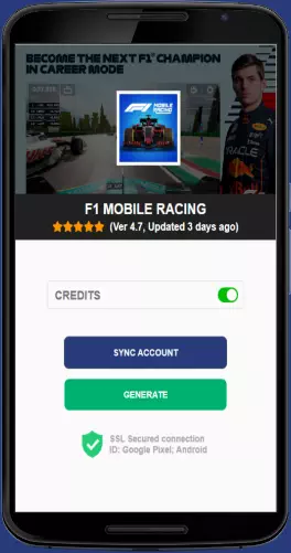 F1 Mobile Racing APK mod generator