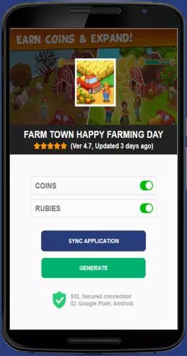 Farm Town Happy farming Day APK mod generator
