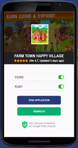 Farm Town Happy village APK mod generator