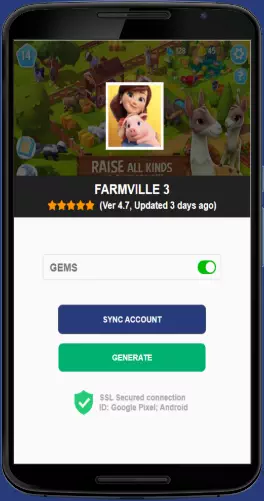 Farmville 3 APK mod generator