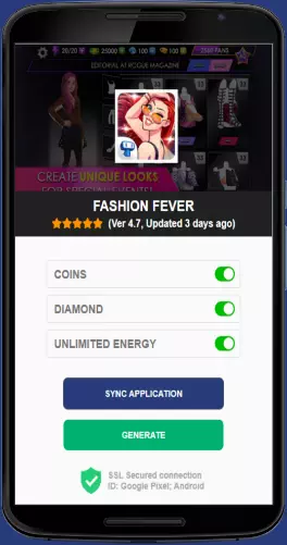 Fashion Fever APK mod generator