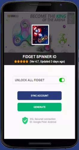 Fidget Spinner Io APK mod generator