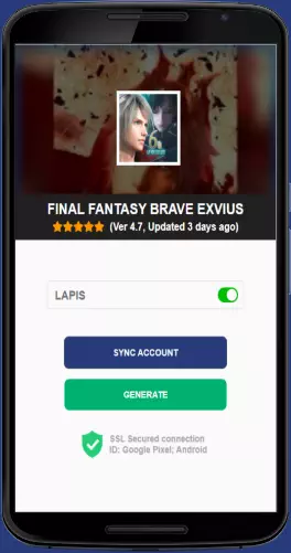 Final Fantasy Brave Exvius APK mod generator