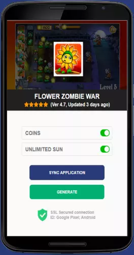 Flower Zombie War APK mod generator