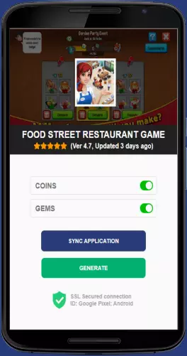 Food Street Restaurant Game APK mod generator
