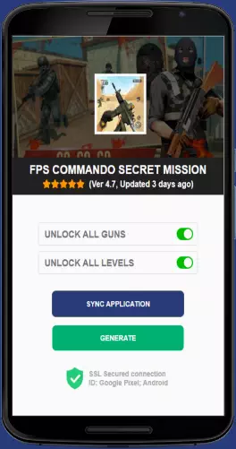 FPS Commando Secret Mission APK mod generator