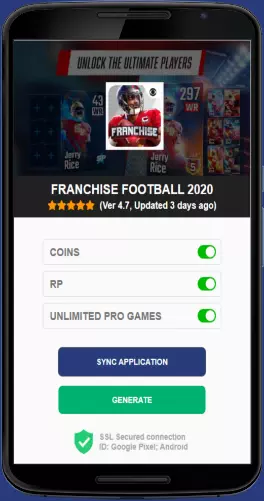 Franchise Football 2020 APK mod generator