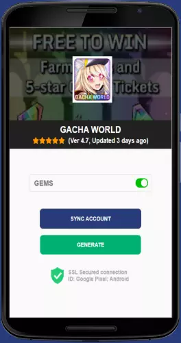 Gacha World APK mod generator