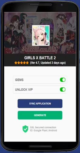 Girls X Battle 2 APK mod generator