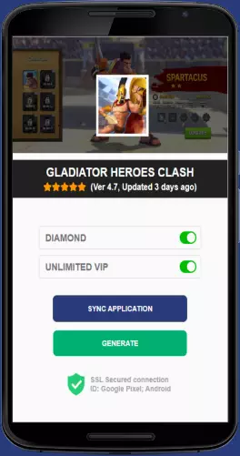 Gladiator Heroes Clash APK mod generator