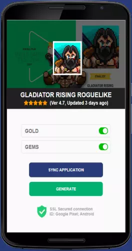 Gladiator Rising Roguelike APK mod generator