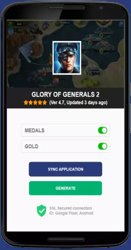Glory of Generals 2 APK mod generator