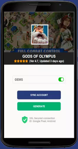 Gods of Olympus APK mod generator