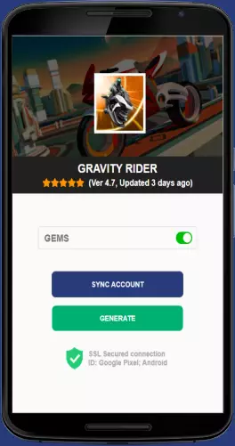 Gravity Rider APK mod generator