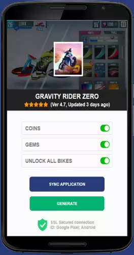 Gravity Rider Zero APK mod generator