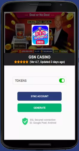 GSN Casino APK mod generator