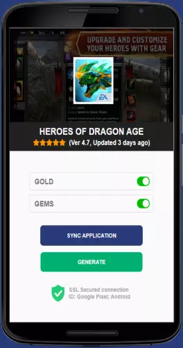 Heroes of Dragon Age APK mod generator