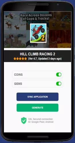 Hill Climb Racing 2 APK mod generator