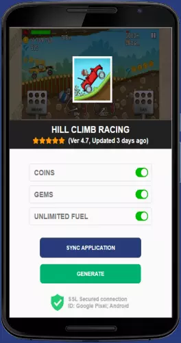 Hill Climb Racing APK mod generator
