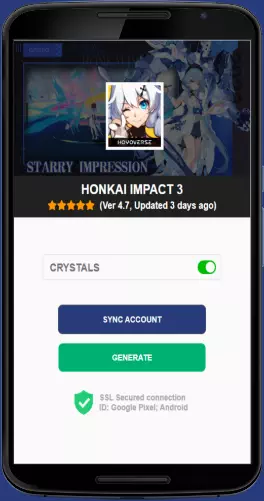 Honkai Impact 3 APK mod generator