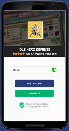 Idle Hero Defense APK mod generator