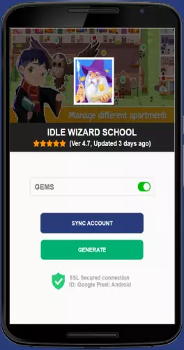Idle Wizard School APK mod generator