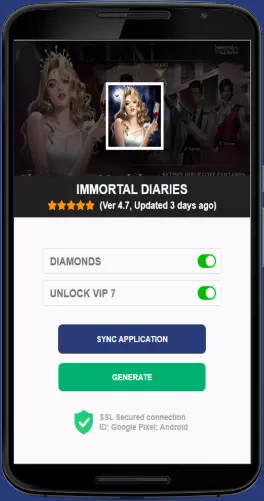 Immortal Diaries APK mod generator