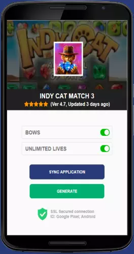 Indy Cat Match 3 APK mod generator