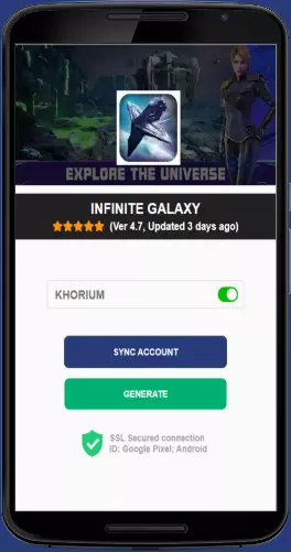 Infinite Galaxy APK mod generator