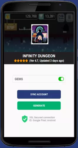 Infinity Dungeon APK mod generator