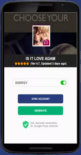 Is it Love Adam APK mod generator