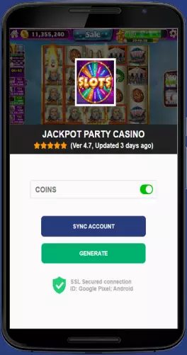 Jackpot Party Casino APK mod generator