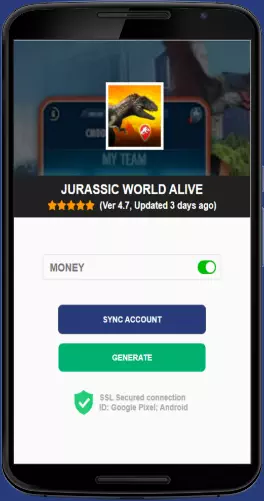 Jurassic World Alive APK mod generator