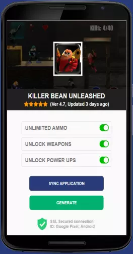 Killer Bean Unleashed APK mod generator