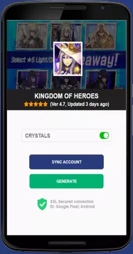 Kingdom of Heroes APK mod generator