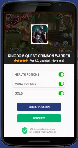 Kingdom Quest Crimson Warden APK mod generator
