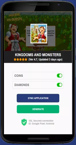 Kingdoms and Monsters APK mod generator
