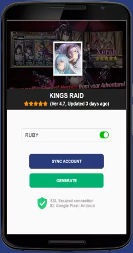 Kings Raid APK mod generator