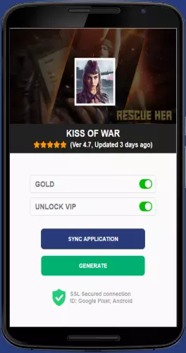 Kiss of War APK mod generator