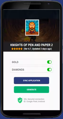 Knights of Pen and Paper 2 APK mod generator