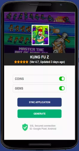 Kung Fu Z APK mod generator