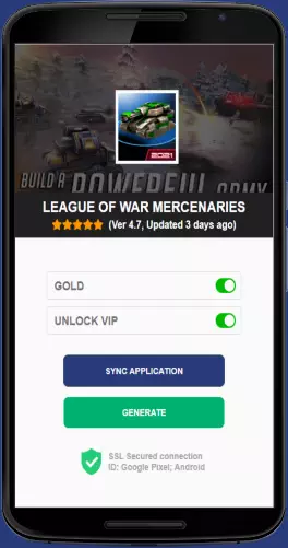 League of War Mercenaries APK mod generator