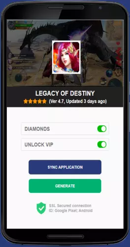 Legacy of Destiny APK mod generator