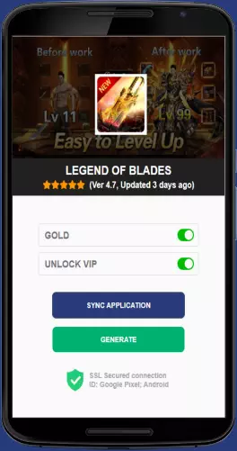 Legend of Blades APK mod generator